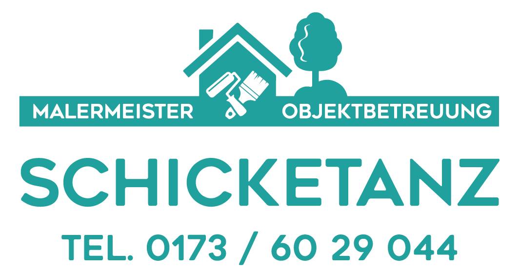 Grosses Logo Malermeister Schicketanz